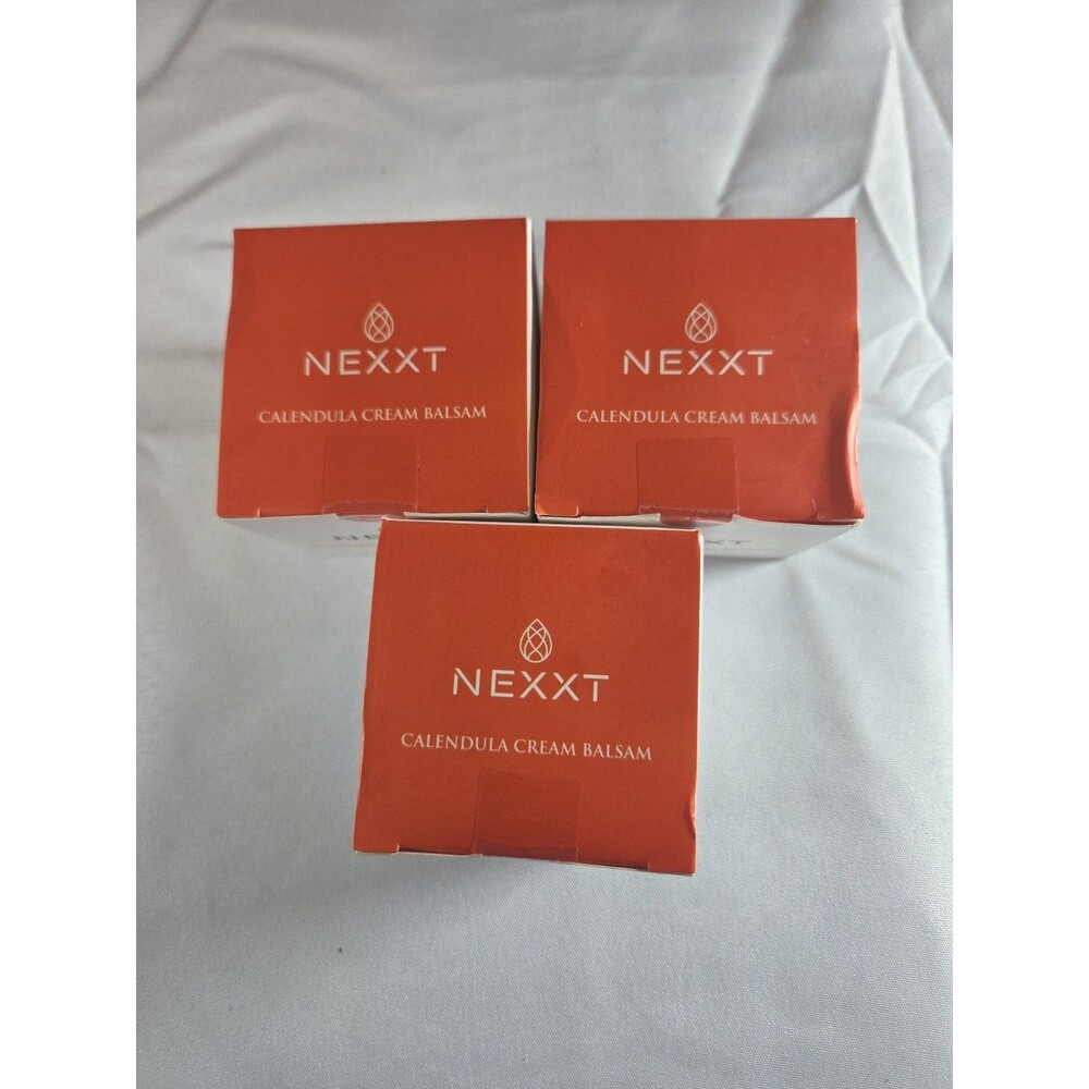 3 Pk Nexxt Beauty Miami Calendula Cream Balsam Moisturizes & Repairs Skin 3.4oz